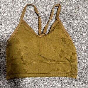 Aerie Olive Sports Bra Size XL